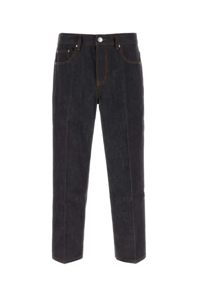 Ami Alexandre Mattiussi Parisian Straight-leg Jeans In Blue