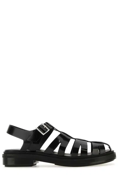 Ami Alexandre Mattiussi Ami Buckled Strappy Sandals In Black