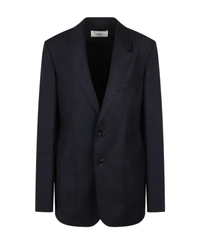 Ami Alexandre Mattiussi Ami Button-up Jacket In Black