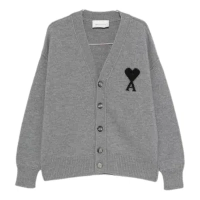 Ami Alexandre Mattiussi Ami Cardigan 'gray'