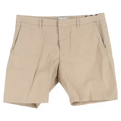 Ami Alexandre Mattiussi Ami Chino Shorts In Khaki Cotton In Neutral