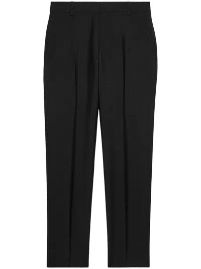 Ami Alexandre Mattiussi Ami Cigarette Trousers In Black