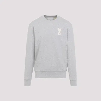 Ami Alexandre Mattiussi Ami Classic Fit T-shirt In Gray