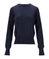 Ami Alexandre Mattiussi Pull Col Rond Ami Paris De Coeur Ton Sur Ton