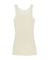Ami Alexandre Mattiussi Ami Paris U-neck Sleeveless Tank Top In Nude