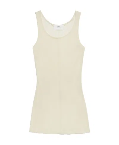 AMI ALEXANDRE MATTIUSSI AMI CREWNECK SLEEVELESS TANK TOP