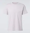 Ami Alexandre Mattiussi Purple Cotton Ami De Coeur T-shirt Purple In Purple