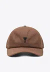 Ami Alexandre Mattiussi Ami Paris Ami De Coeur Hazelnut Baseball Cap Men