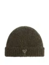 Ami Alexandre Mattiussi Ami De Coeur Beanie In Green