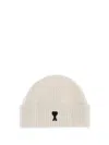 Ami Alexandre Mattiussi Ami Paris Men Ami De Coeur Beanie Hat