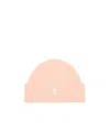 Ami Alexandre Mattiussi Pink Alpaca Striped Ami De Coeur Beanie Pink In Neutral
