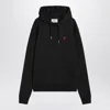 Ami Alexandre Mattiussi Ami Paris Ami De Coeur Navy Blue Hoodie