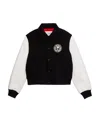 Ami Alexandre Mattiussi Ami De Coeur Bomber Jacket In Black