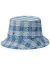 Ami Alexandre Mattiussi Ami De Coeur Bucket Hat In Blue