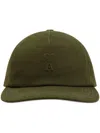 Ami Alexandre Mattiussi Ami Paris Ami De Coeur Logo Embossed  Trucker Cap In Green