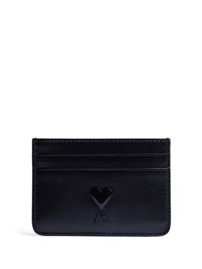 Ami Alexandre Mattiussi Adc Card Holder In Black