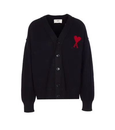 AMI ALEXANDRE MATTIUSSI AMI DE COEUR CARDIGAN