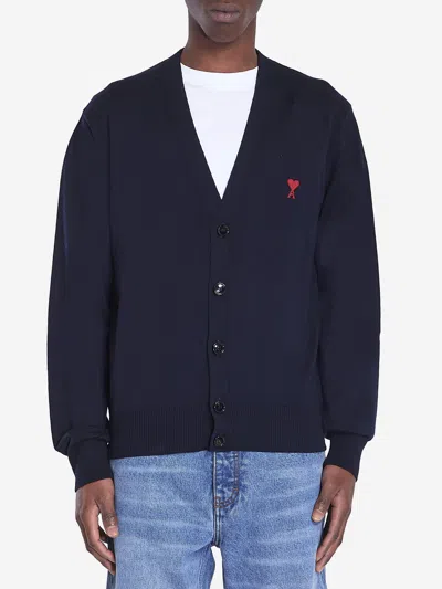 AMI ALEXANDRE MATTIUSSI AMI DE COEUR CARDIGAN