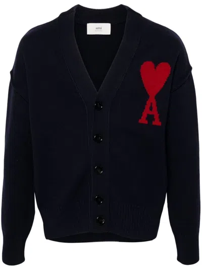 AMI ALEXANDRE MATTIUSSI AMI DE COEUR CARDIGAN