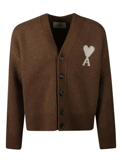 AMI ALEXANDRE MATTIUSSI AMI DE COEUR CARDIGAN