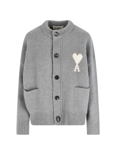 AMI ALEXANDRE MATTIUSSI AMI DE COEUR CARDIGAN