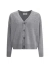 Ami Alexandre Mattiussi Ami Paris Men Wool And Cashmere Cardigan In Multi