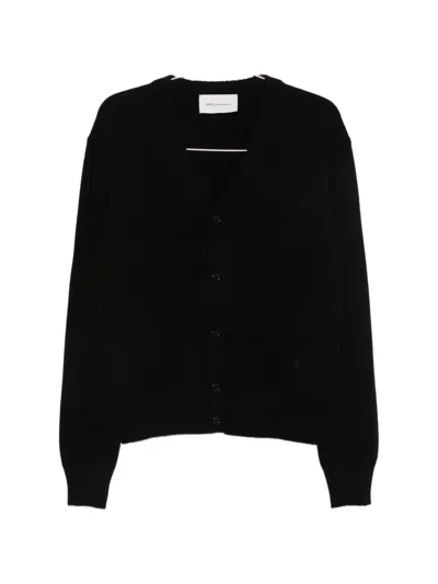 Ami Alexandre Mattiussi Ami De Coeur Cardigan In Black