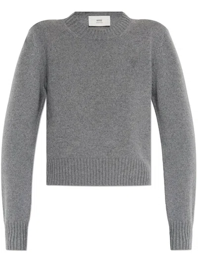 AMI ALEXANDRE MATTIUSSI AMI DE COEUR CASHMERE SWEATER