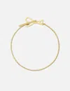 Ami Alexandre Mattiussi Gold Ami De Cœur Chain Bracelet In Gold