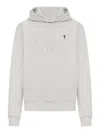 Ami Alexandre Mattiussi Ami De Coeur Cotton Hoodie In White
