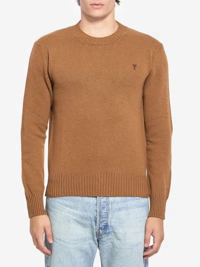 AMI ALEXANDRE MATTIUSSI AMI DE COEUR CREW NECK SWEATER
