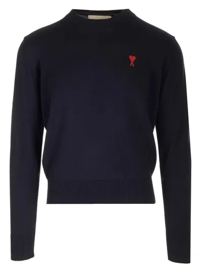 AMI ALEXANDRE MATTIUSSI AMI DE COEUR CREWNECK
