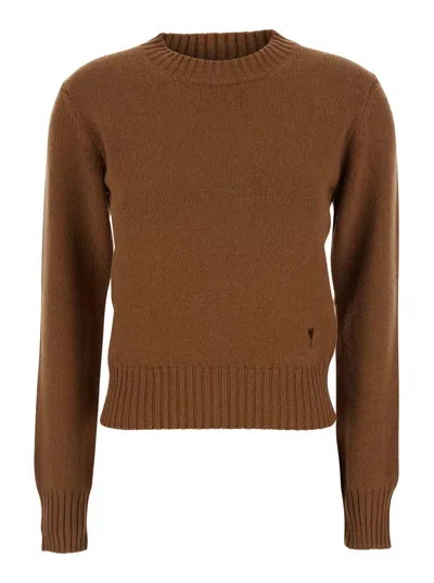 AMI ALEXANDRE MATTIUSSI AMI DE COEUR CREWNECK SWEATER