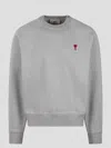 Ami Alexandre Mattiussi Ami De Coeur Crewneck Sweatshirt