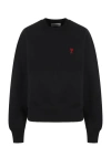 Ami Alexandre Mattiussi Ami Paris De Coeur Sweatshirt In Black