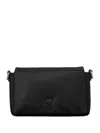 Ami Alexandre Mattiussi Ami De Coeur Crossbody Bag In Black