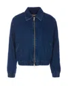 AMI ALEXANDRE MATTIUSSI AMI DE COEUR DENIM JACKET