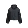 Ami Alexandre Mattiussi Quilted Jackets With Front Pockets And High Collar