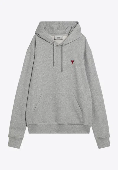 AMI ALEXANDRE MATTIUSSI AMI DE COEUR DRAWSTRING HOODIE