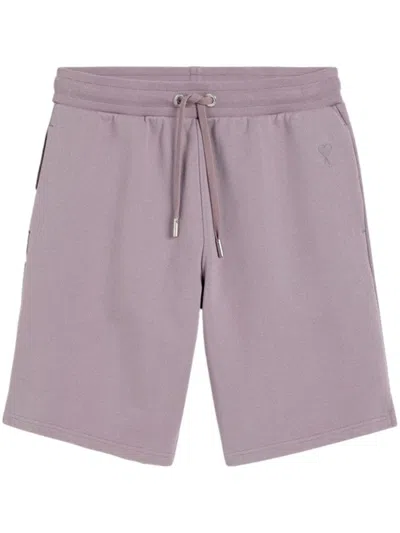 AMI ALEXANDRE MATTIUSSI AMI DE COEUR DRAWSTRING SHORTS
