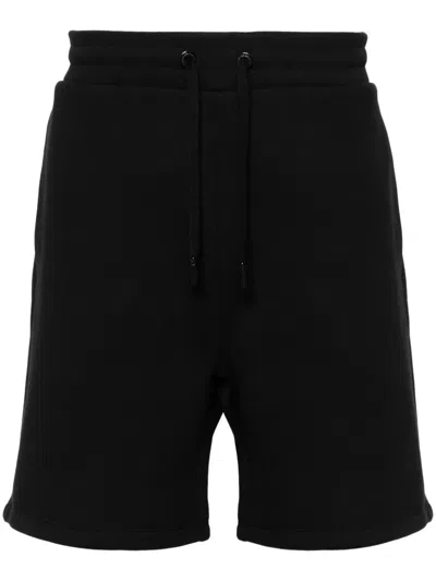 Ami Alexandre Mattiussi Ami De Coeur Drawstring Track Shorts In 001 Black