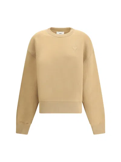 AMI ALEXANDRE MATTIUSSI AMI DE COEUR EMBOSSE SWEATSHIRT