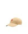 Ami Alexandre Mattiussi Ami Di Coeur Embroidered Baseball Cap In Nude