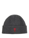 Ami Alexandre Mattiussi Ami De Coeur Hats Grey