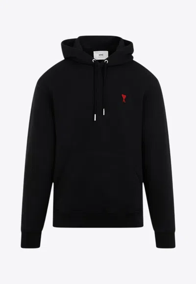 AMI ALEXANDRE MATTIUSSI AMI DE COEUR HOODED SWEATSHIRT