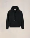 Ami Alexandre Mattiussi Ami De Coeur Hoodie Black In Black