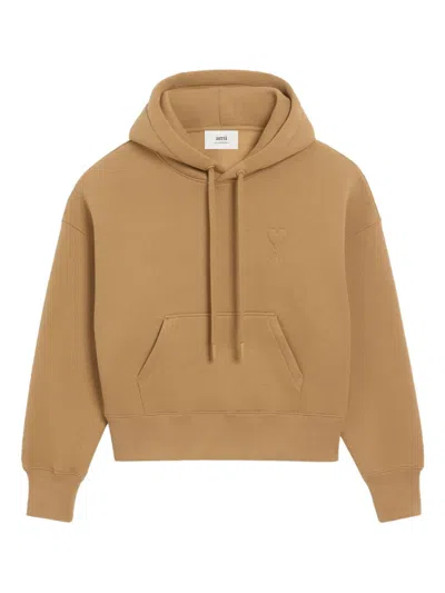 AMI ALEXANDRE MATTIUSSI AMI DE COEUR COTTON HOODIE