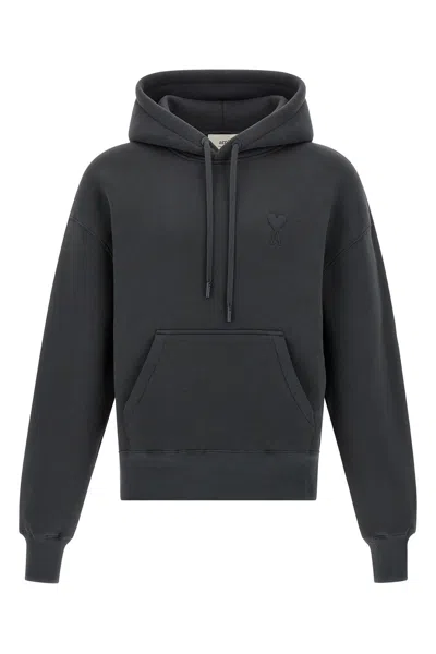Ami Alexandre Mattiussi 'ami De Coeur' Hoodie In Animal Print