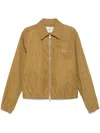 Ami Alexandre Mattiussi Tailored Jacket With Collar And Pockets In 绿色