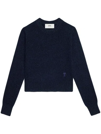 Ami Alexandre Mattiussi Ami De Coeur Jumper In Blue